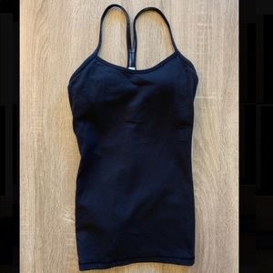 Brand New Lululemon Power Y Black Tank